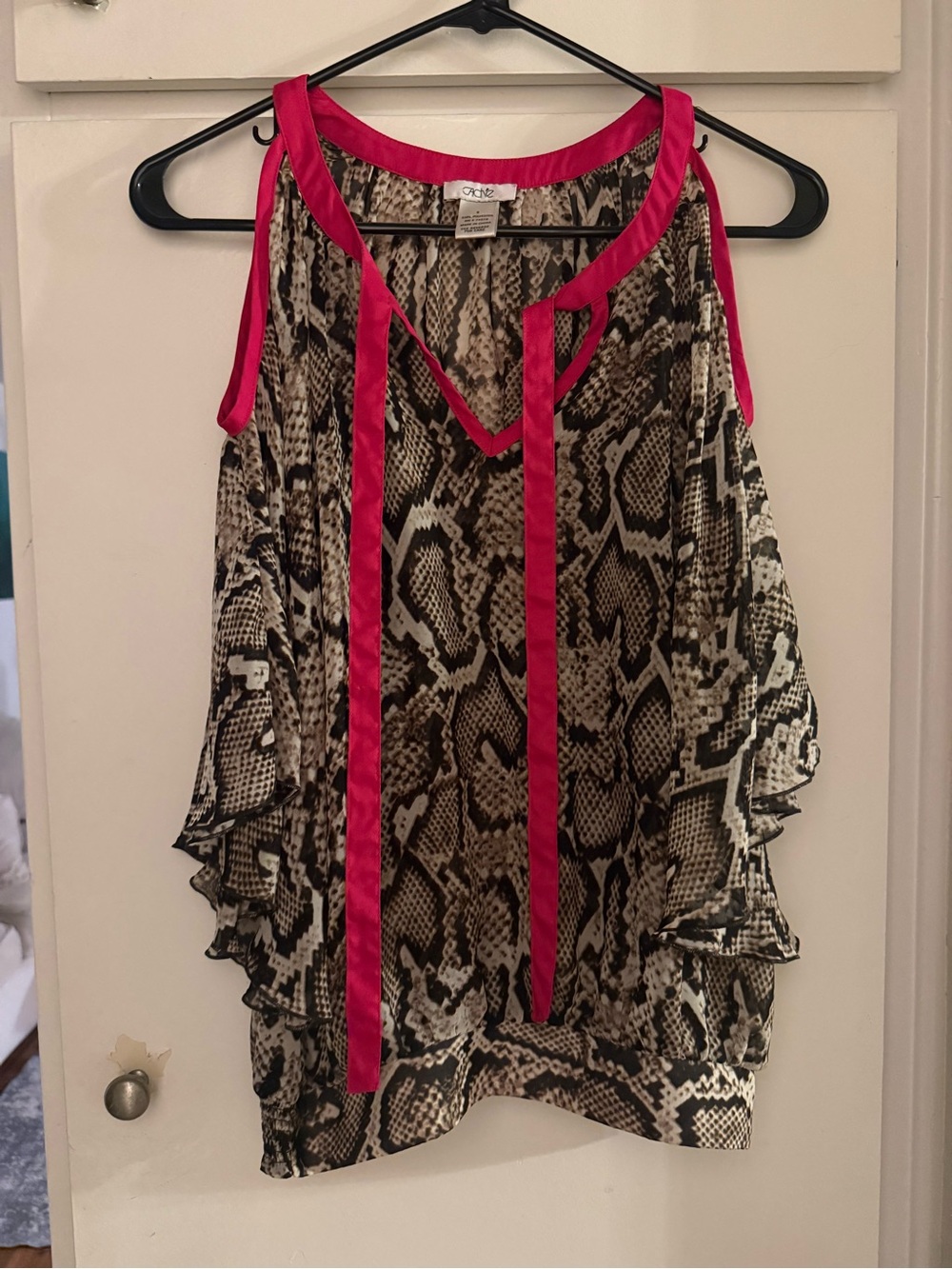 Cache vintage rare Deadstock Y2K Pink Trim